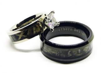 It’s All About (The) CAMO WEDDING RINGS Camo wedding Rings