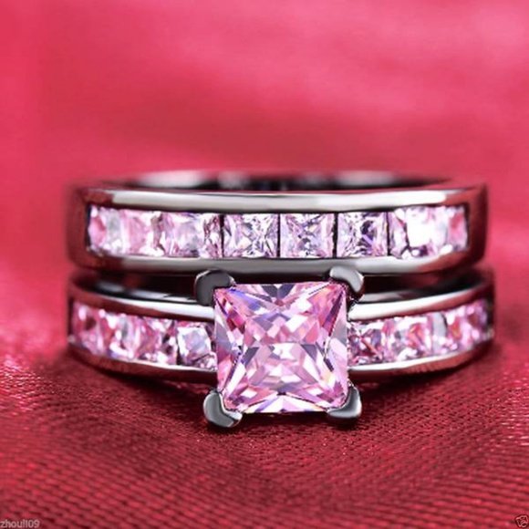 Camouflage Diamond Engagement Ring
