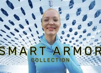SHOO APPAREL Tops With Built-in Mask & Germ-Resistant Fabric SHOO Smart Armor Collection