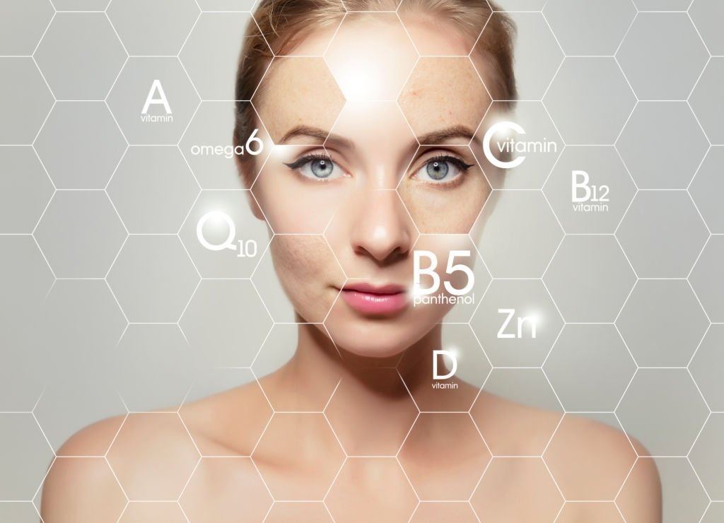 Vitamins and Nutrients for skin