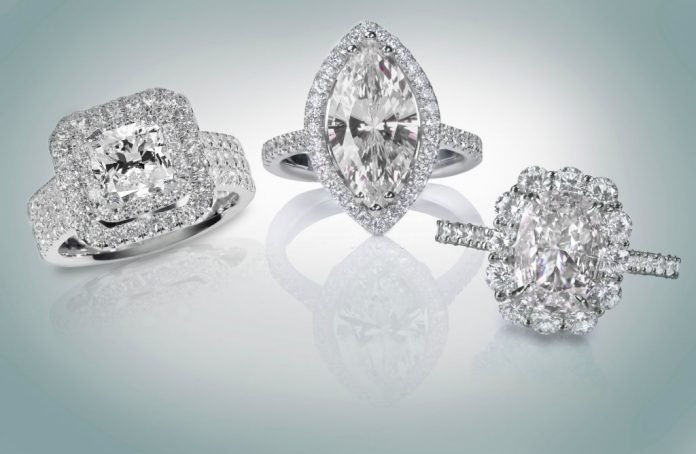 Morganite rings