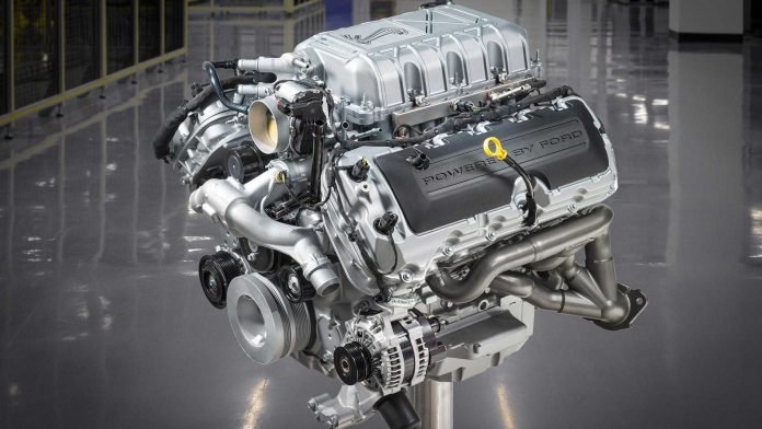 Ford Mustang Predator V8 Engine