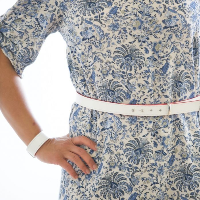 women handmade leather belt