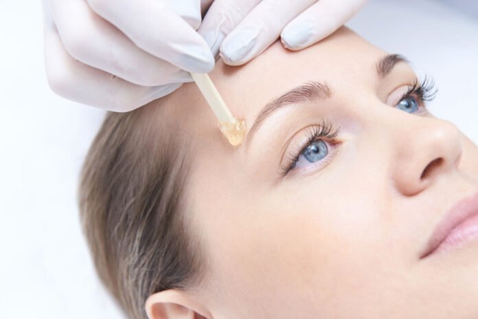 eyebrows waxing and lamination tips