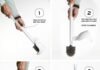 Elypro Drip Free Toilet Brush and Holder Elypro Drip Free Toilet Brush