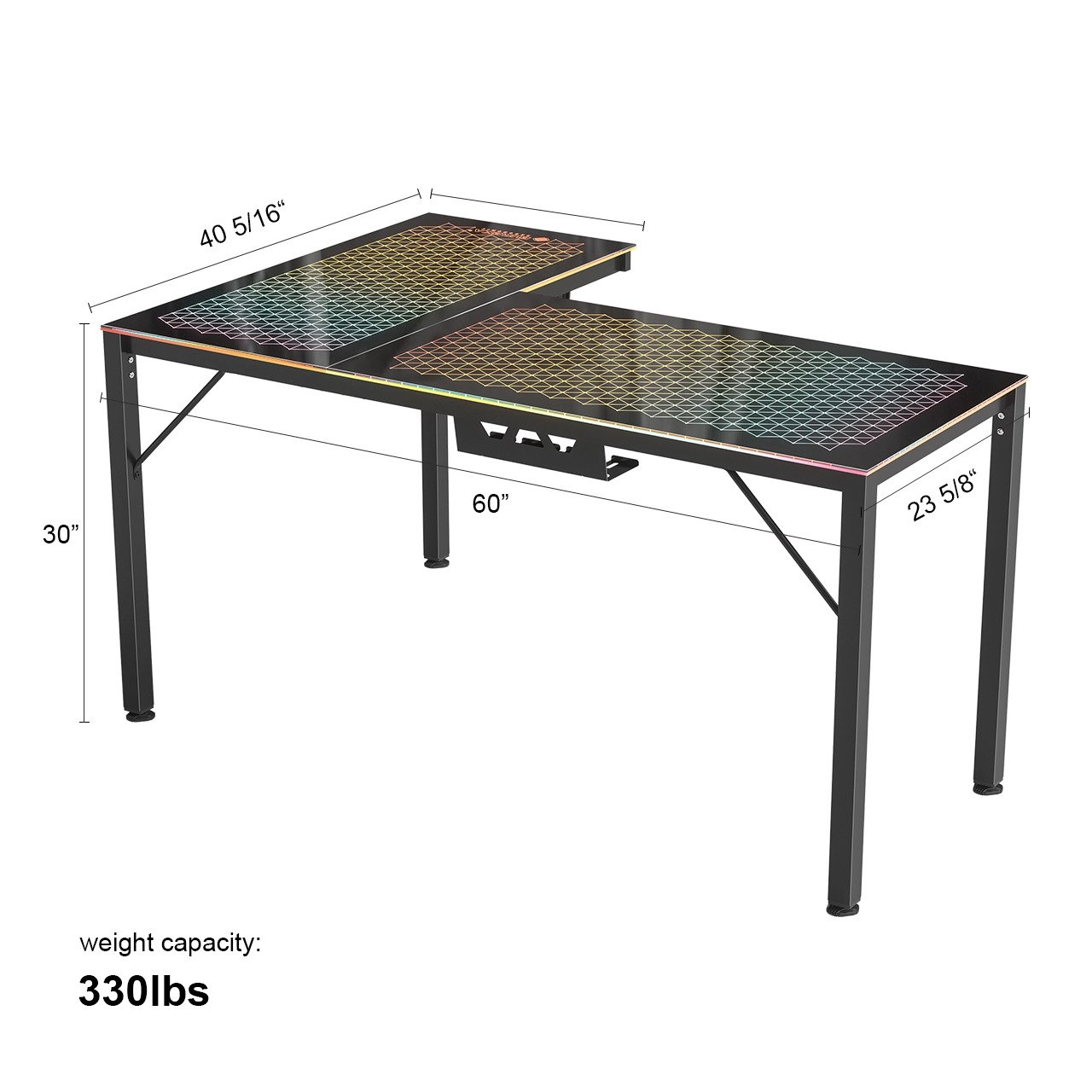 Eureka Ergonomic’s L-shaped desk