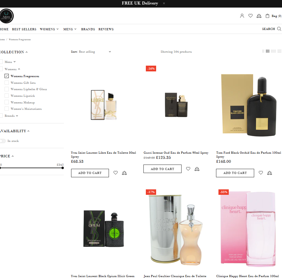 Premium Cosmetic Products UK