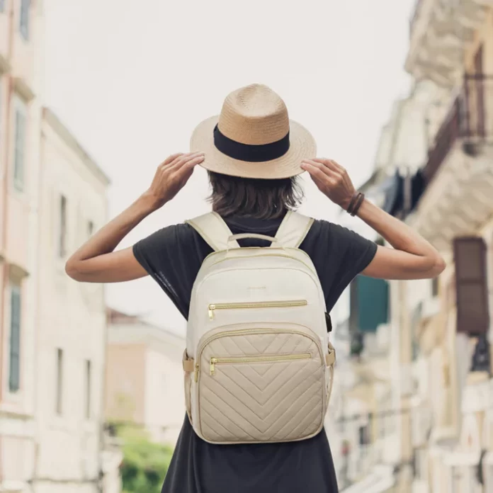 soft leather backpack purse women