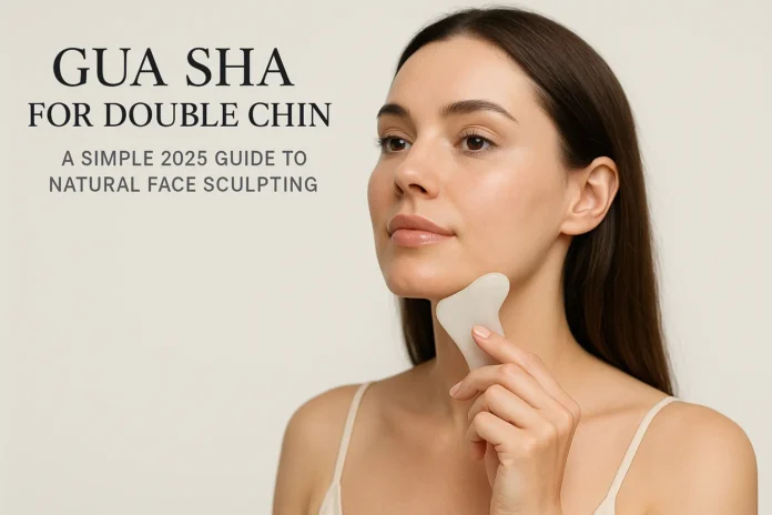 Gua sha For Double chin